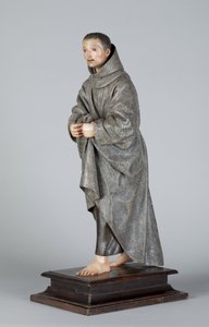 San Diego of Alcala, 1665-70 körül (polikróm fa)